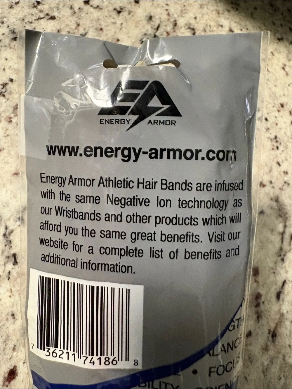 Energy Armor Athletic Hair Bands